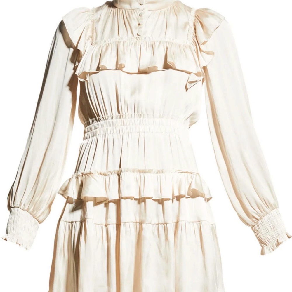Cream Raegan Mini Dress - Picture 5 of 7